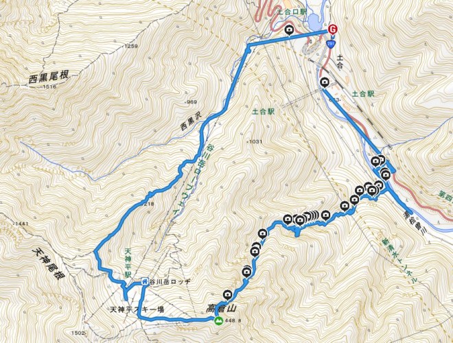 8a050975583fdc2e9eeae8a6f0e9b687 - 谷川岳高倉山　沢登り