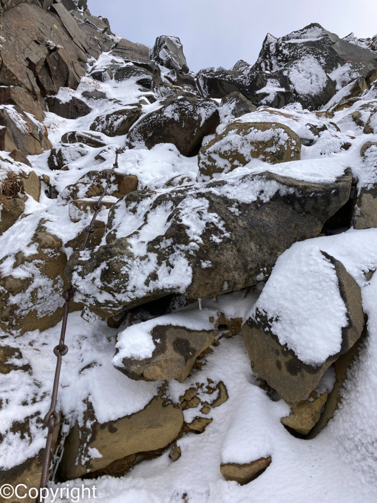 3636 - 初冠雪の鳥海山日帰りピストン