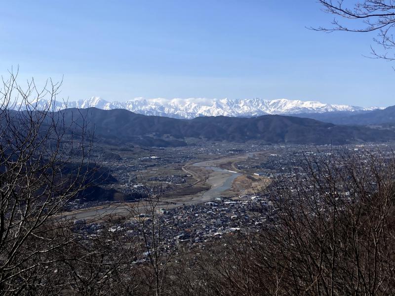 8 1 - 千曲市縦走１　屋代城跡一重山から葛尾山