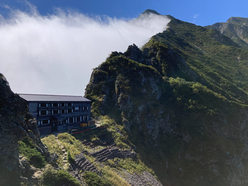 mamikutoi kiretto 1367 - 爺ヶ岳ー鹿島槍ヶ岳ー八峰キレットー五竜岳縦走
