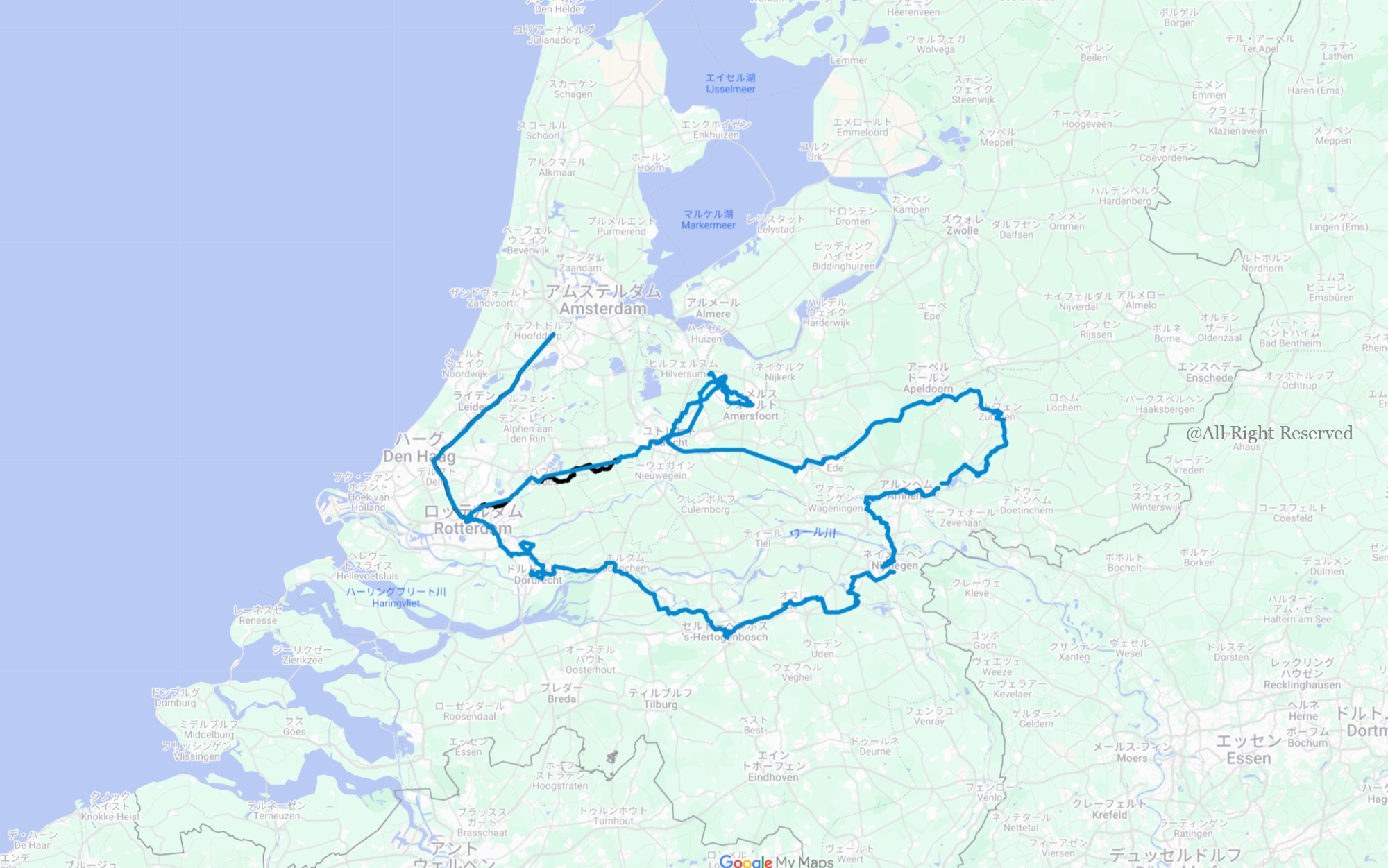 オランダの自転車事情!900kmを自転車で旅して知ったオランダの残念なところ - hollands - オランダの自転車事情!900kmを自転車で旅して知ったオランダの残念なところ - 宿泊, チャリ旅